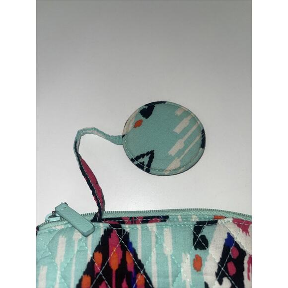 Women's Vera Bradley Mirror Cosmetic Bag 15222-K02 in Pueblo Pattern - Picture 4 of 6
